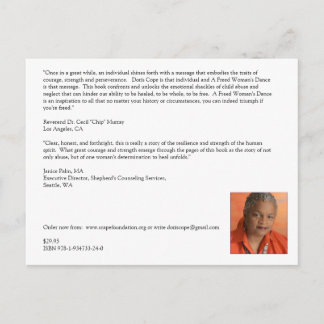 A Freed Woman's Dance (Post card )