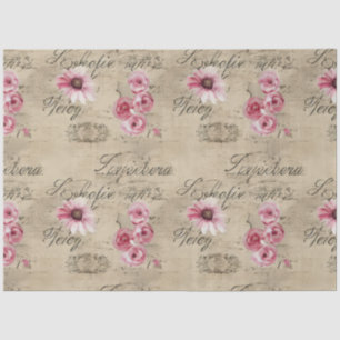 A French Ephemera Design Series 20 Tissue Paper