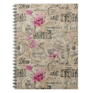 A French Ephemera Design Series 24 Notebook