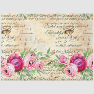 A French Ephemera Design Series 25 Tissue Paper