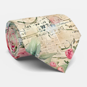 A French Ephemera Design Series 26 Tie