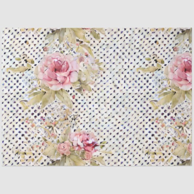 A French Ephemera Design Series 27 Tissue Paper (Front)