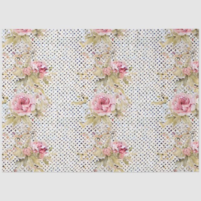 A French Ephemera Design Series 7 Tissue Paper (Front)