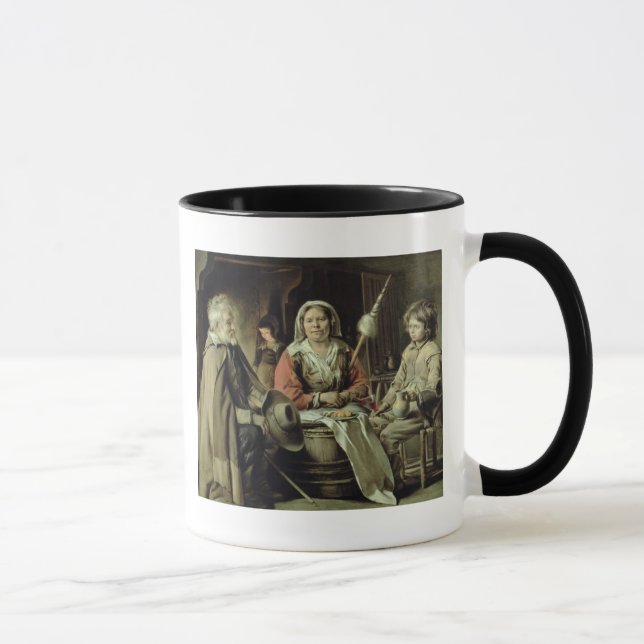 A French Interior, c.1645 Mug (Right)