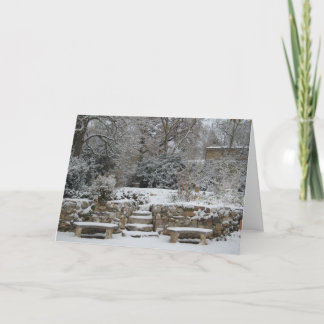 A French Seasons Greetings Holiday Card