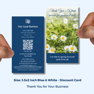 A Fresh Reward For Your Next Visit - Thank You Discount Card
