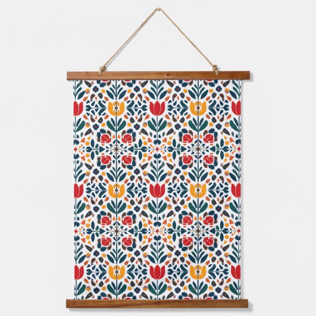 A Fresh Take on Nature Hanging Tapestry (Front)