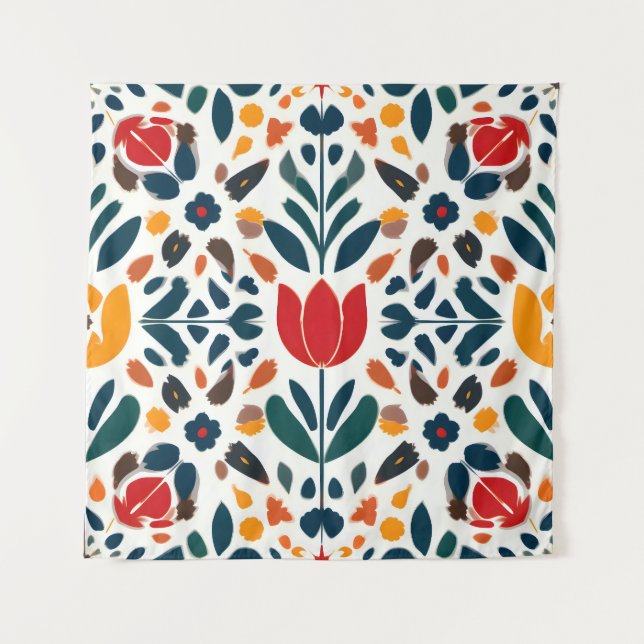 A Fresh Take on Nature Tapestry (Front)