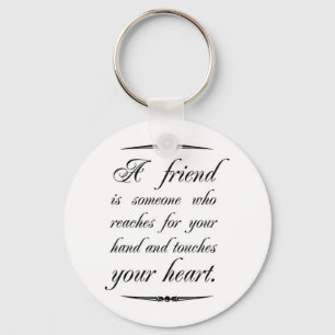 A friend 2 key ring