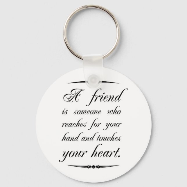 A friend 2 key ring (Front)