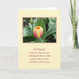A friend... card