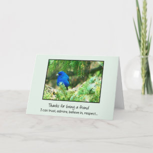 A Friend I Can Trust... Thank You Card