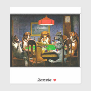 A Friend in Need, Dogs Playing Poker,