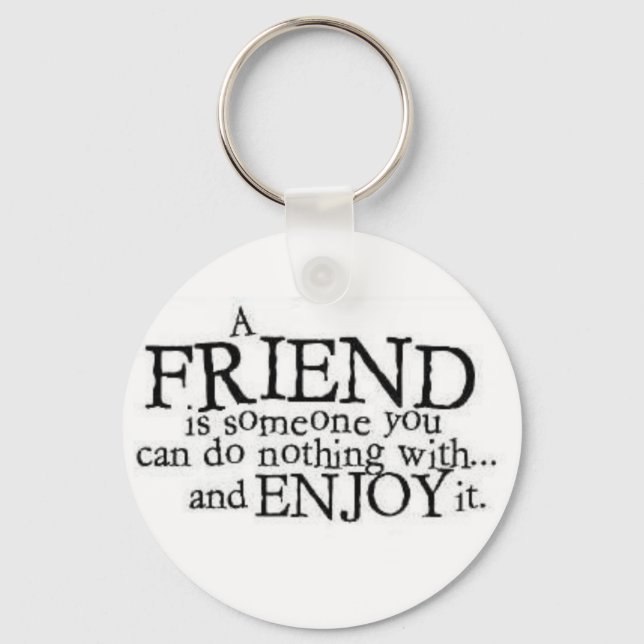 A Friend Key Ring (Front)