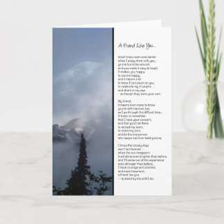 A Friend Like You... Card