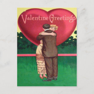 A 'Friend Zone' Valentine Holiday Postcard