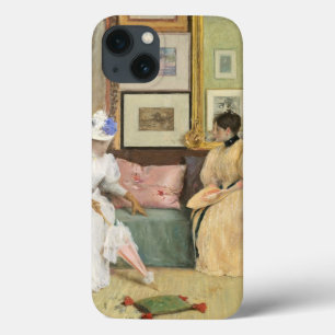 A Friendly Call, 1895 (oil on canvas) iPhone 13 Case