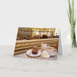 A friendly Hello Greeting Card