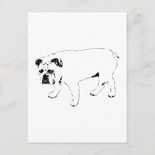 A Friendly Hello, Ink Post Postcard