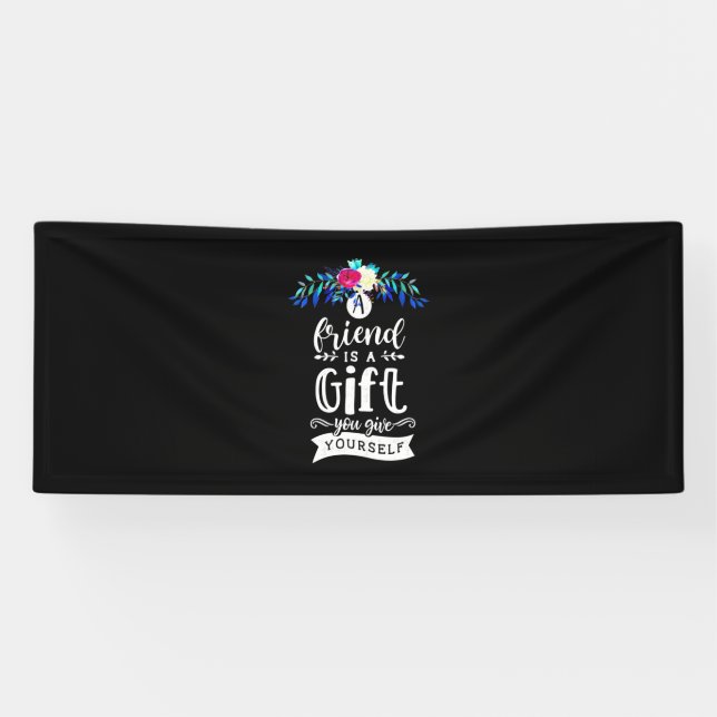 A Friends Is A Gift Banner (Horizontal)
