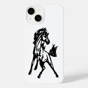 A Frisky Jumping Horse in the Wild Case-Mate iPhone 14 Case