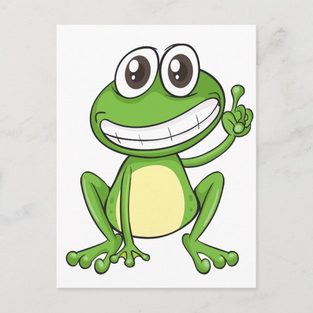 a frog postcard (Front)