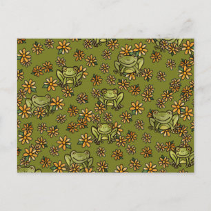 A Froggy Smile Postcard