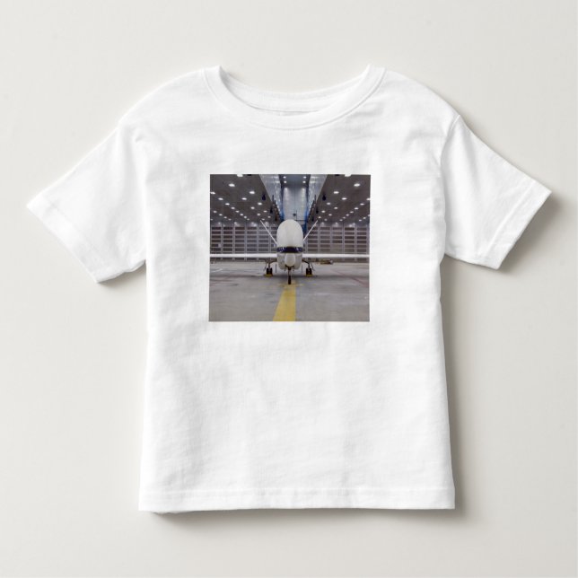 A front view of a Global Hawk unmanned aircraft Toddler T-Shirt (Front)