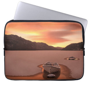A Frozen Loch Ruthven, Uk Laptop Sleeve