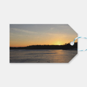 A Frozen Sunset Gift Tags