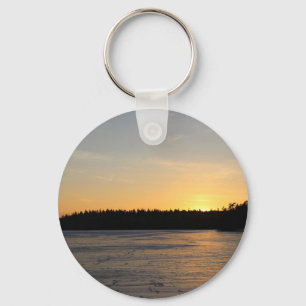 A Frozen Sunset Key Ring