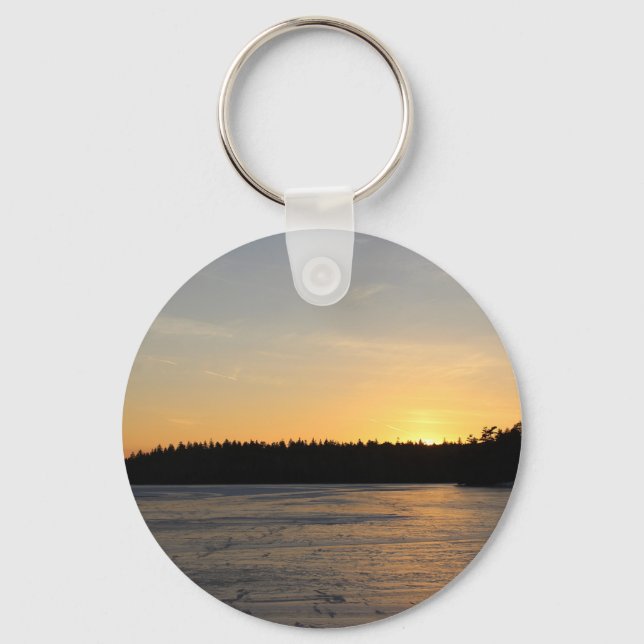 A Frozen Sunset Key Ring (Front)