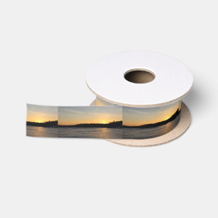 A Frozen Sunset Satin Ribbon