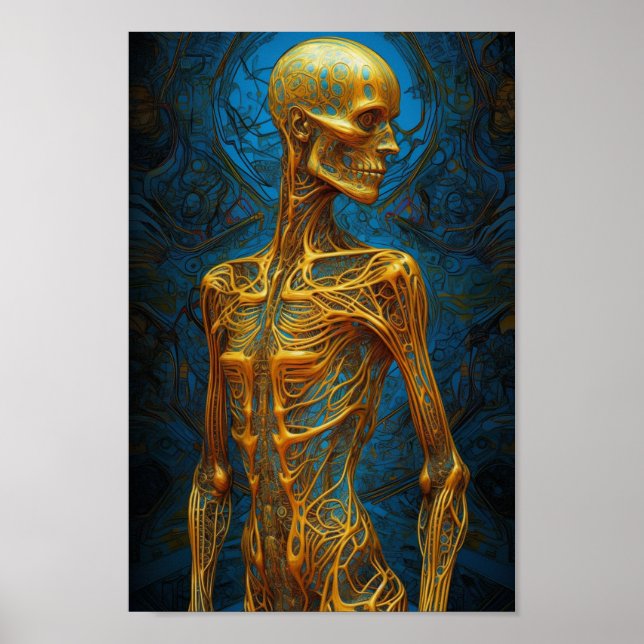 A Full Body Hyper Maximalist Art Print (Front)