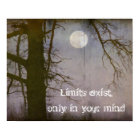 A Full Moon Quote Typography