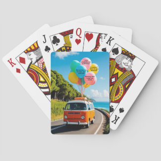 A fun an unique design - Dyslexia and creativity! Playing Cards