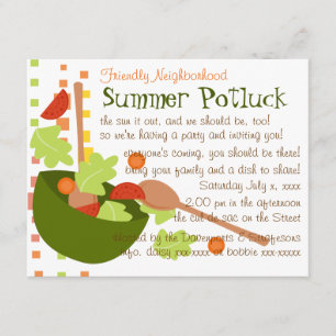 A fun and delicious salad invitation