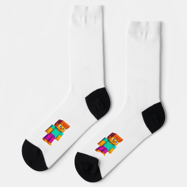 A fun design that brings joy to young gamers! socks (Left)