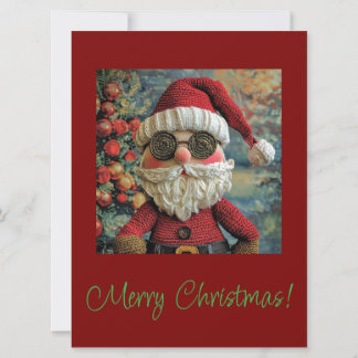 A Fun Santa Claus Christmas Card