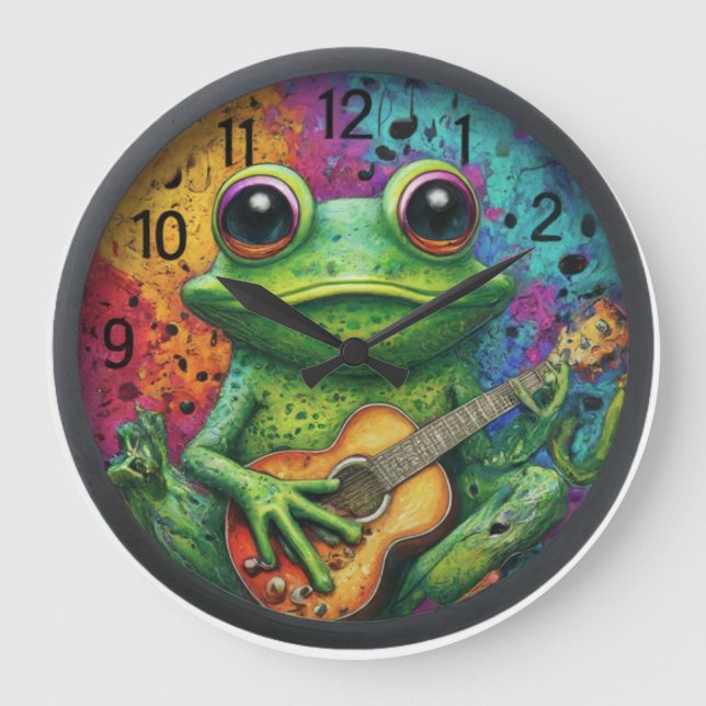 A Funky Frog Clock (Front)