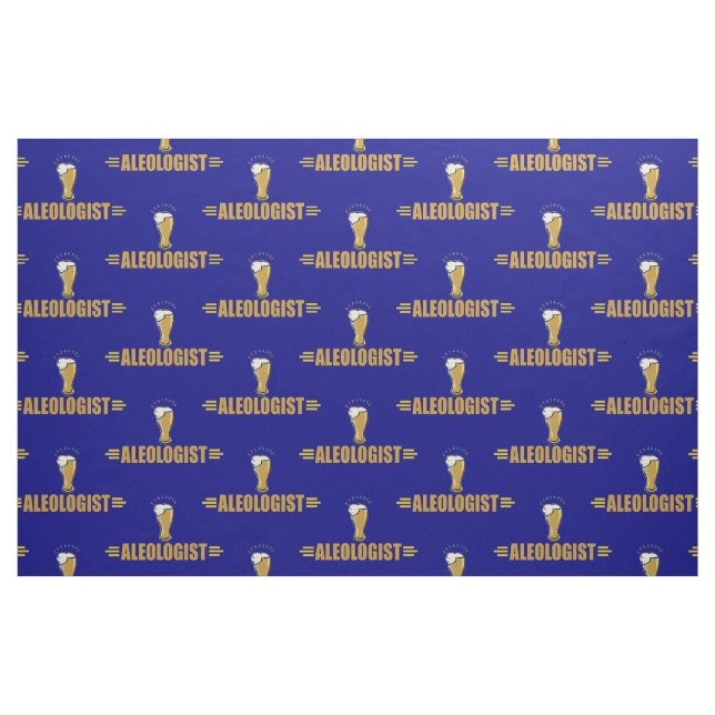 A Funny Beer Drinking Fabric (Fat Quarter)