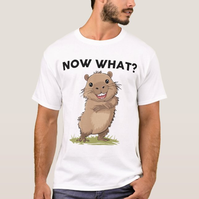 A funny Capybara shirt (Front)