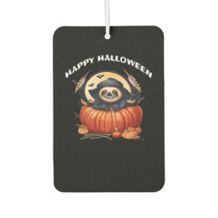 A funny sloth celebrating Halloween Essential T-Sh Car Air Freshener