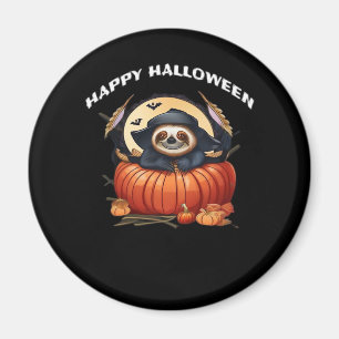 A funny sloth celebrating Halloween Essential T-Sh Magnet