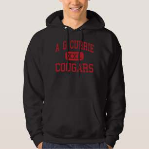 A G Currie - Cougars - Middle - Tustin California Hoodie