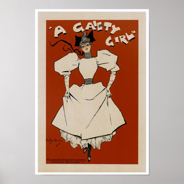 A Gaiety Girl Poster (Front)