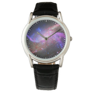 A Galactic Light Show In Spiral Galaxy Ngc 4258. Watch