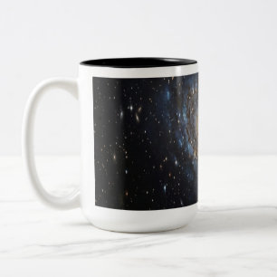 A Galaxy in Space Two-Tone Coffee Mug
