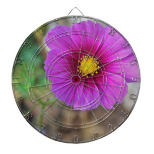 A Galaxy Inside a Flower Dartboard