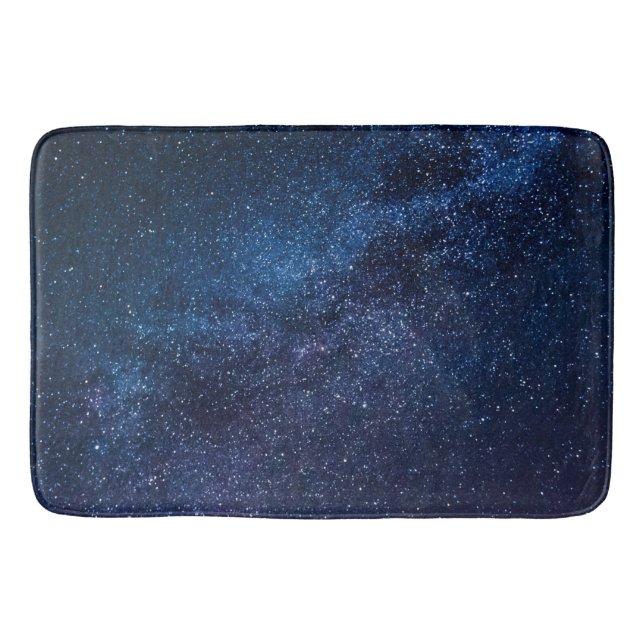 A galaxy of stars in the night Cute  Bath Mat (Front)